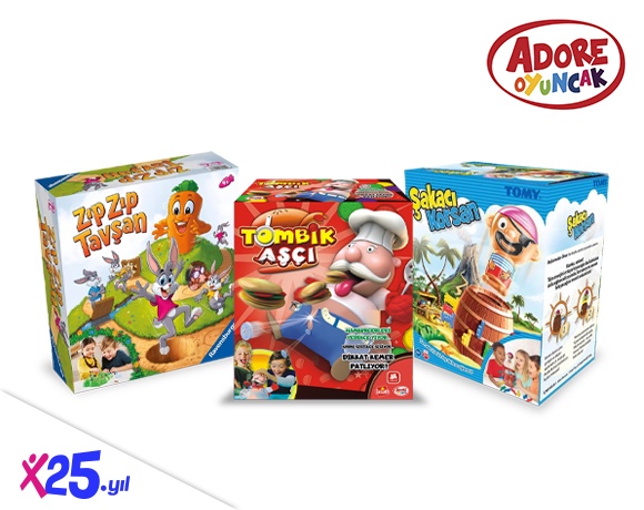 Adore Oyuncak'ta 500 TL MaxiPuan!