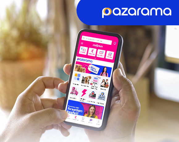 MaxiMillerinizi Maximum Mobil’deki Pazarama Online Alışveriş menüsünde kullanabilirsiniz!
