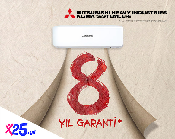 Mitsubishi Heavy Klima’da peşin fiyatına 12 aya varan taksit fırsatı!