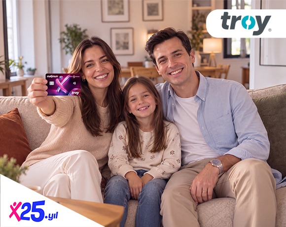 TROY logolu Bireysel Kredi Kartları ile Anadolu Hayat Emeklilik Ek Katkı Payı Ödemelerine 2 ve 3 Ay Faizsiz Taksitlendirme Kampanyası